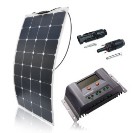 Zestaw na Łódź Panel słoneczny Flex 120W / MPPT LUMIAX 10A