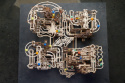 Marble Run Wciągnik Poziomowy Model mechaniczny do składania UGEARS