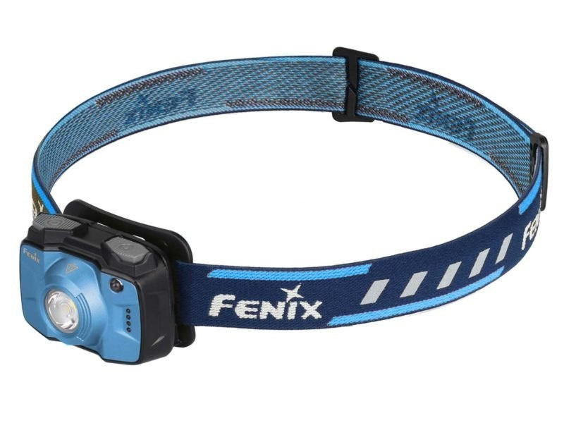 Latarka diodowa Fenix HL32R - czołówka niebieska 600lm