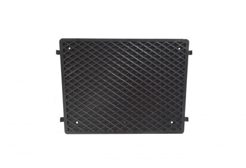 Nakładka ochrona na pawęż pod silnik czarna 300x209mm