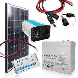 Zestaw solarny 100W / 12V--230V