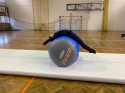Dmuchany roller gimnastyczny AIRROLL NawiPoland 1,2 x 0,85 m