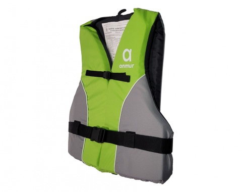 Kamizelka asekuracyjna kapok XL limonkowo-szara