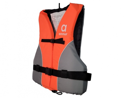 Kamizelka asekuracyjna kapok L pomarańczowo-szara