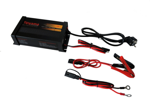 Ładowarka prostownik TOYAMA TBC 10-1224 10A 12/24V do akumulatorów żelowych i kwasowych
