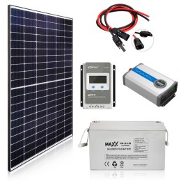 Zestaw zasilania solarnego 385W /12V-230V-1500W / 150Ah