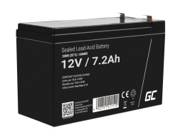 Akumulator AGM Green Cell 12V 7.2Ah do echosond kasy fiskalnej zabawek