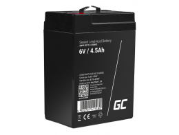 Akumulator AGM Green Cell 6V 4,5Ah do echosond kasy fiskalnej zabawek