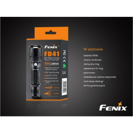 Latarka diodowa Fenix FD41 z akumulatorem USB 2600lm