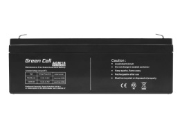 Akumulator AGM Green Cell 12V 2.3Ah do echosond kasy fiskalnej zabawek