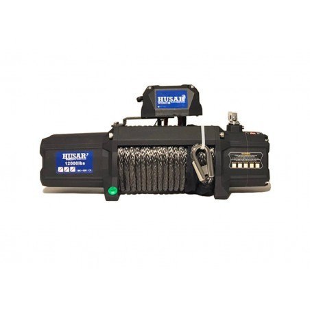 Wyciągarka elektryczna BST S 12000 LBS 12V lina syntetyczna HUSAR WINCH
