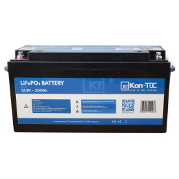 Akumulator LITOWY 200Ah KON-TEC LIFEPO4 12V