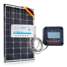 Bateria słoneczna 100W Prestige / 10A / Monitor Sterujący