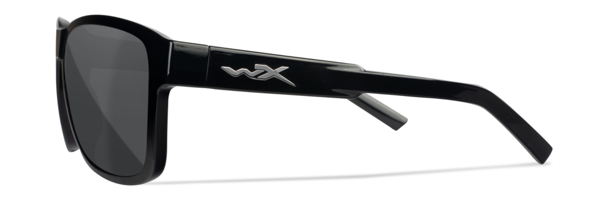 Okulary Wiley X TREK AC6TRK08 Captivate Polarized Smoke Grey Gloss Black Frame