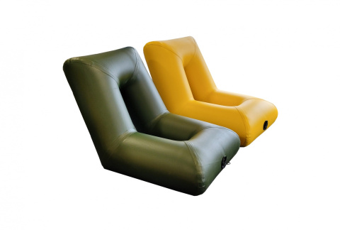 Fotel pompowany dmuchany do pontonu łódki kampera event