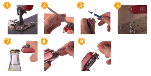 Scyzoryk+śrubokręt magnet Victorinox Rally 0.6163