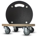 Wózek transportowy platforma do mebli towaru 400kg koła 50mm poliuretanowe ogumowane