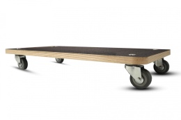 Wózek transportowy platforma do mebli towaru 400kg koła 50mm poliuretanowe ogumowane