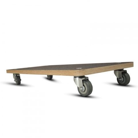 Wózek transportowy platforma do mebli towaru 400kg koła 50mm poliuretanowe ogumowane