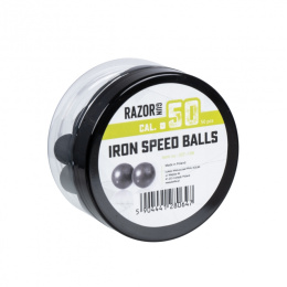 Kule gumowo-metalowe Iron Speed Balls RazorGun 50 kal. .50 /50szt. do Umarex HDR50