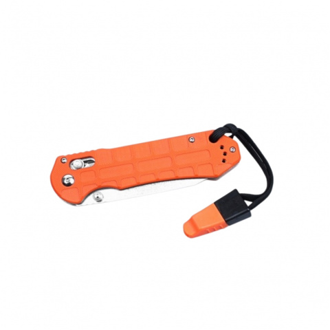Nóż składany Ganzo G7452P-OR-WS + gwizdek outdoor