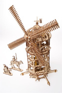 Wieża-Młyn Wiatrowy Model mechaniczny do składania UGEARS