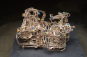 Marble Run Wciągnik Spiralny Model mechaniczny do składania UGEARS
