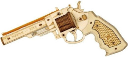 Pistolet M60 Drewniane Puzzle 3D ROBOTIME