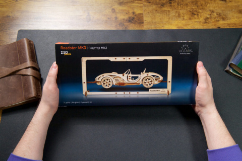 Roadster MK3 Puzzle 2,5D UGEARS