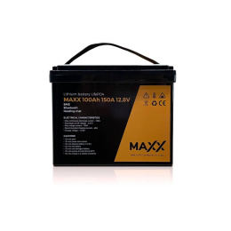 Akumulator MAXX LiFePO4 12v 100Ah 150A 12,8V BMS