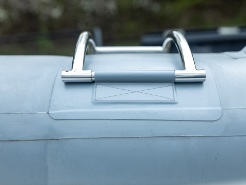 Drabinka składan z stali nierdzwnej do łodźi Rib