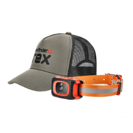 Urządzenie do śledzenia psów MiniFinder Rex z obrożą plus czapka gratis