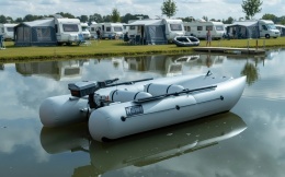 Katamaran NawiPoland AIRCAT360 pneumatyczny składana pawęż