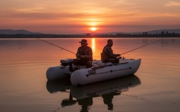 Katamaran NawiPoland AIRCAT XL pneumatyczny składana pawęż