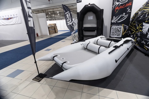 Katamaran NawiPoland AIRCAT XL pneumatyczny składana pawęż