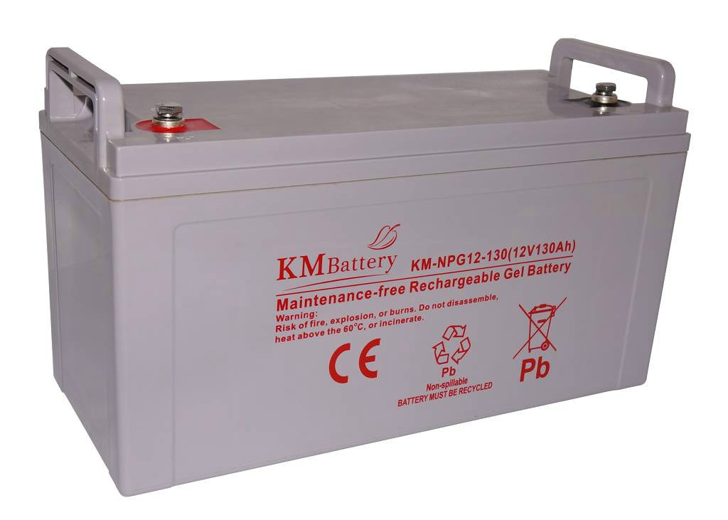 Akumulator Żelowy KM Battery 130Ah 12V NPG130 ŻEL