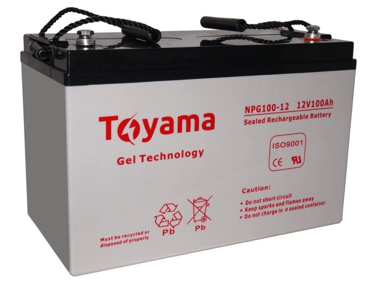 Akumulator Żelowy Toyama 100Ah NPG100 12V ŻEL