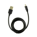 Kabel USB dual Micro USB czarny