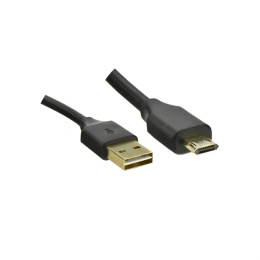 Kabel USB dual Micro USB dwustronny obustronny 100cm