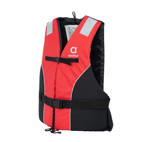 Kamizelka asekuracyjna kapok XL czerwono-czarna