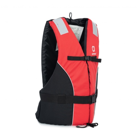 Kamizelka asekuracyjna kapok XL czerwono-czarna