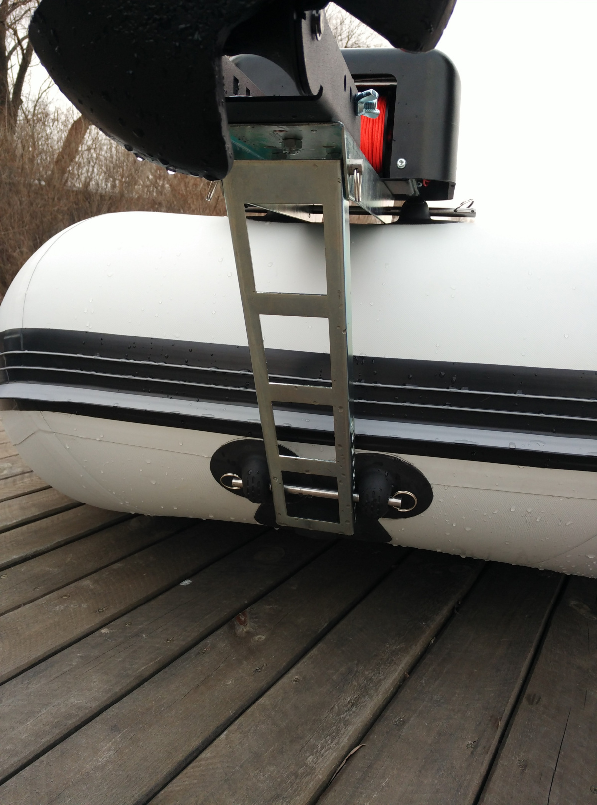 Podstawa montażowa wyciągarki STRONGER do pontonu
