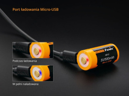 Akumulator Fenix USB ARB-L16U (16340 RCR123 700 mAh 3,7 V)