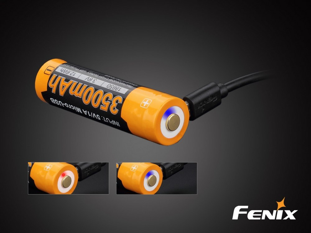 Akumulator Fenix USB ARB-L18U (18650 3500 mAh 3,6 V)