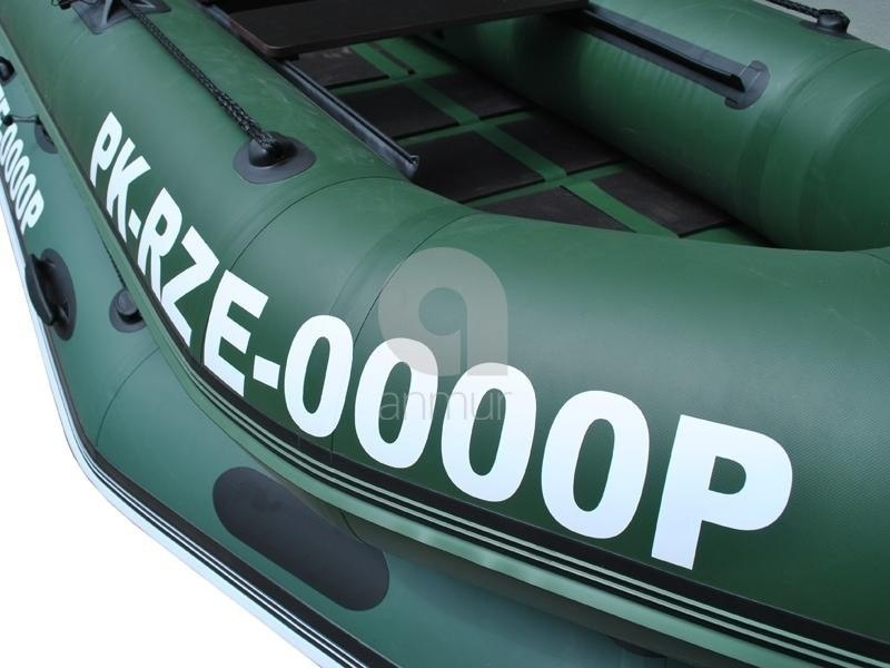 Numery rejestracyjne na ponton jacht łódź łódkę