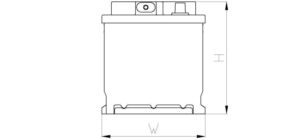 Akumulator AutoPart Galaxy Silver 110Ah 12V