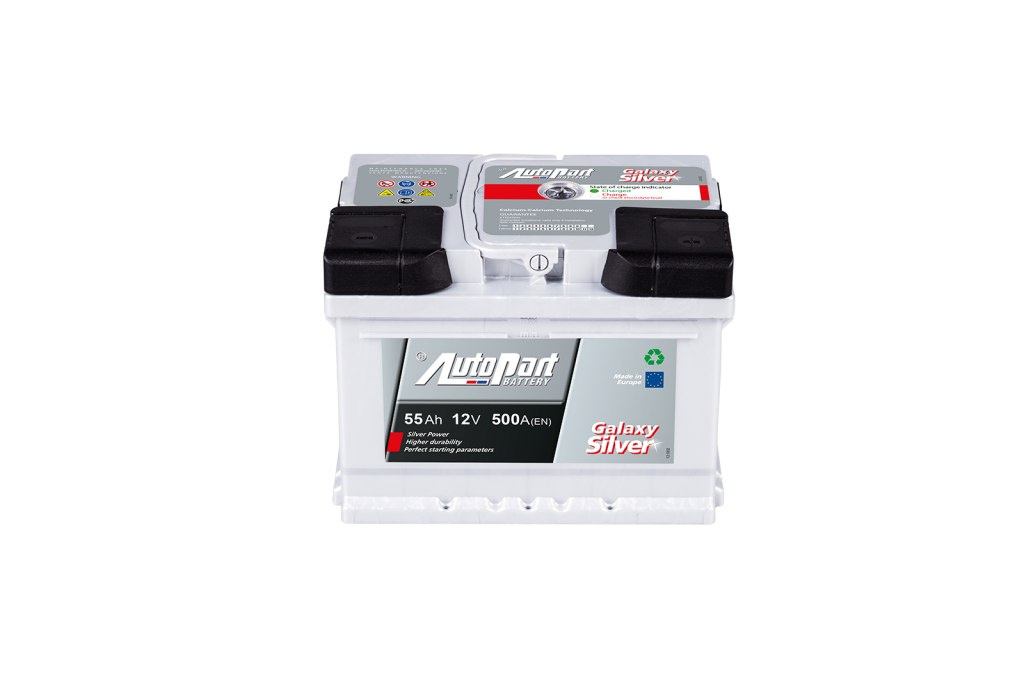 Akumulator AutoPart Galaxy Silver 55Ah 12V L+(1) do pojazdów osobowych