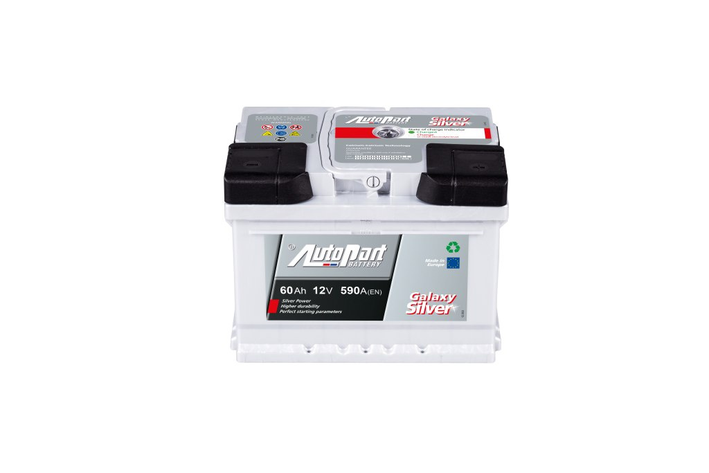 Akumulator AutoPart Galaxy Silver 60Ah 12V 590A L+(1) do pojazdów osobowych